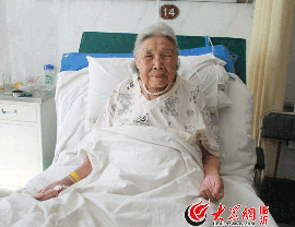91岁心血管病老人出院