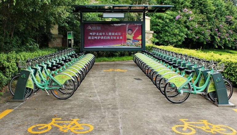 临沂城区公共自行车年底上路 拟设800个站点