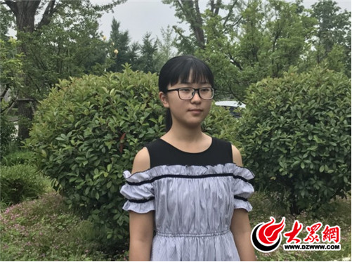 郯城杨红蕾:喜欢玩游戏的高考数学满分女学霸