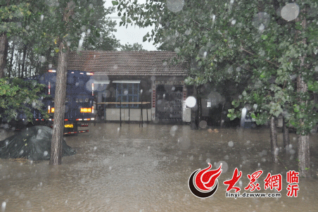 暴雨致仲村镇房屋受灾农作物大面积受损_平邑-临沂