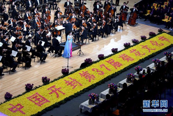 （文化）（1）中国开封第37届菊花文化节开幕