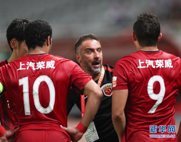 （体育）（3）足球——中超：上海上港胜广州恒大淘宝