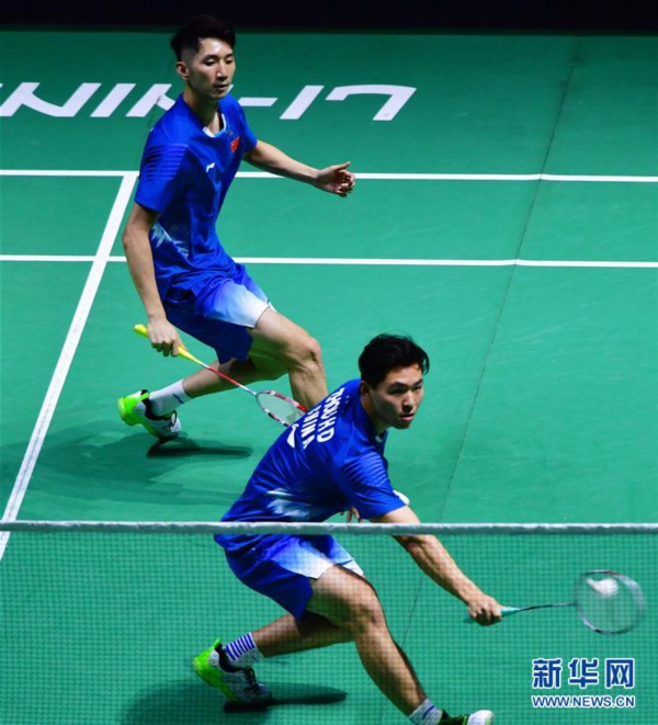 （体育）（2）羽毛球——2018中国（福州）羽毛球公开赛男双首轮赛况