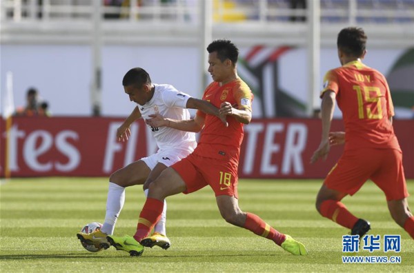 （亚洲杯）（41）足球——亚洲杯：中国胜吉尔吉斯斯坦