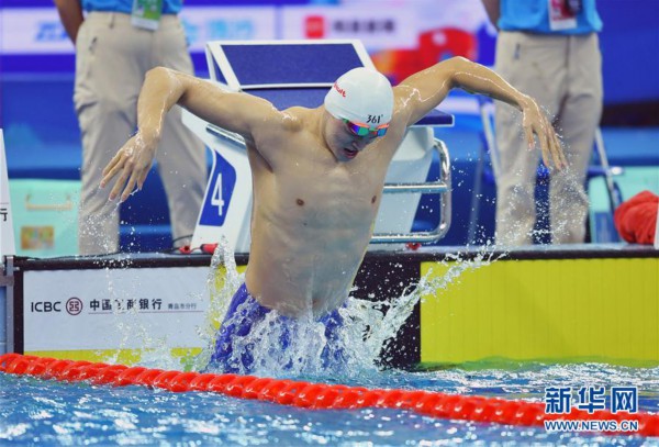 （体育）（5）游泳——全国游泳冠军赛：孙杨男子400米自由泳夺冠