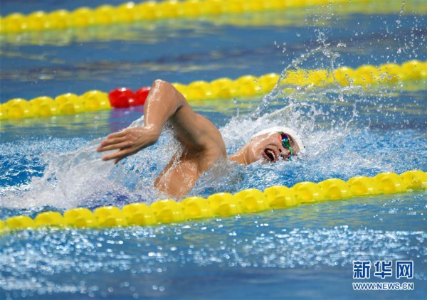 （体育）（8）游泳——全国游泳冠军赛：孙杨男子400米自由泳夺冠