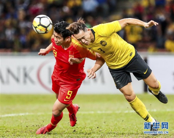 （体育）（5）足球——U23亚锦赛预选赛：中国国奥平马来西亚国奥