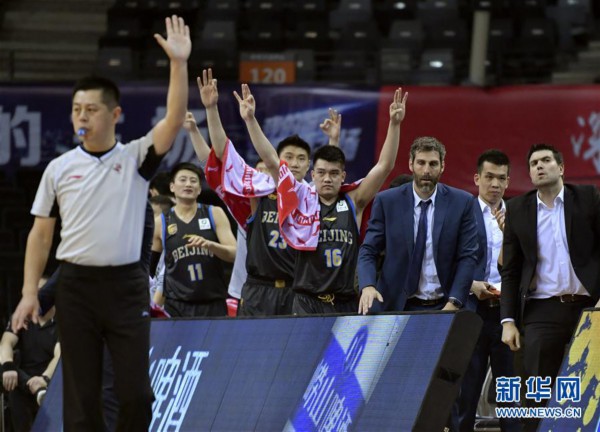 （体育）（5）篮球——CBA季后赛：深圳马可波罗不敌北京首钢