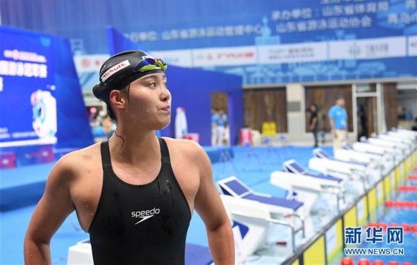 （体育）（2）游泳——全国冠军赛：傅园慧获女子50米仰泳冠军