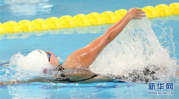 （体育）（9）游泳——全国冠军赛：傅园慧获女子50米仰泳冠军