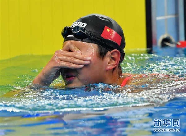 （体育）（16）游泳——全国冠军赛：王简嘉禾800米自由泳创亚洲新纪录