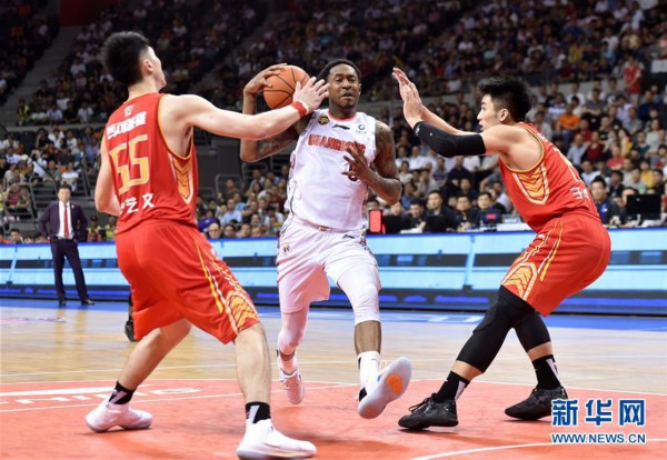 （体育）（4）篮球——CBA半决赛：广东东莞银行胜深圳马可波罗