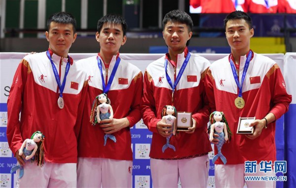 （大运会）（1）乒乓球——男双：中国组合包揽冠亚军