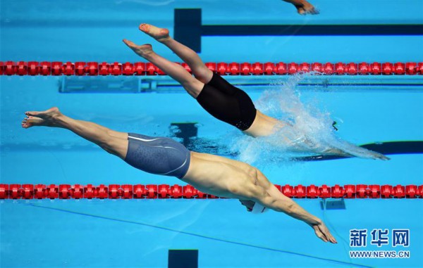 （游泳世锦赛）（53）男子400米自由泳决赛：孙杨夺冠