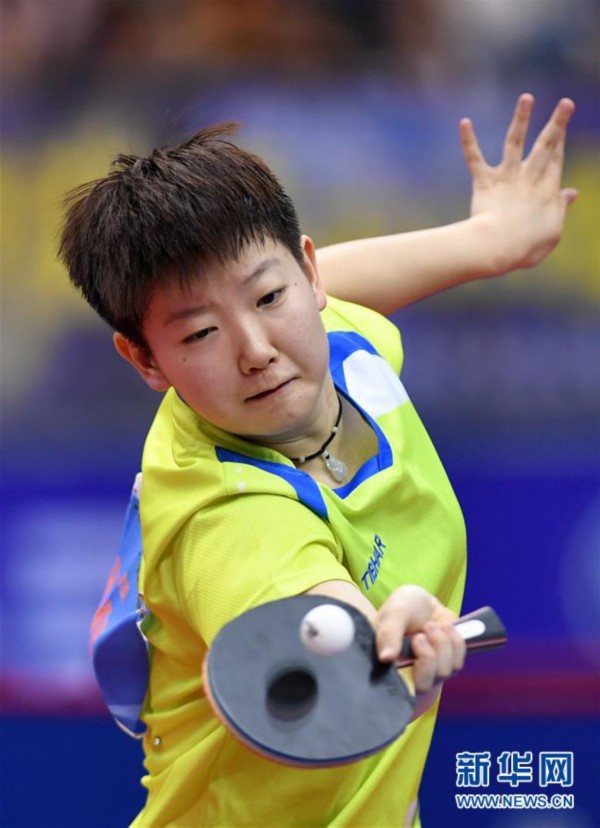 （体育）（3）乒乓球——全国锦标赛：孙颖莎女子单打夺冠