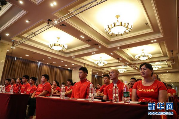 （体育）（4）田径——中国田径队备战多哈世锦赛动员会在沈阳举行