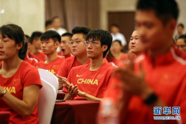 （体育）（3）田径——中国田径队备战多哈世锦赛动员会在沈阳举行