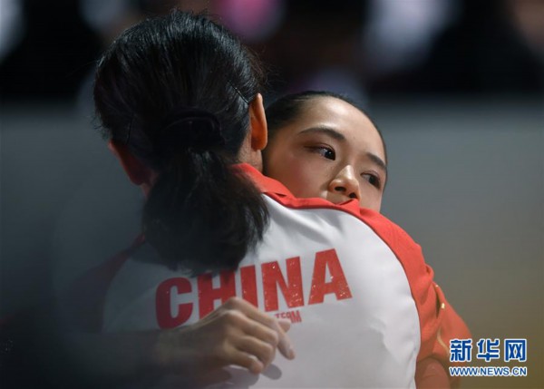 （体育）（10）体操——世锦赛女子团体决赛:中国队位列第四
