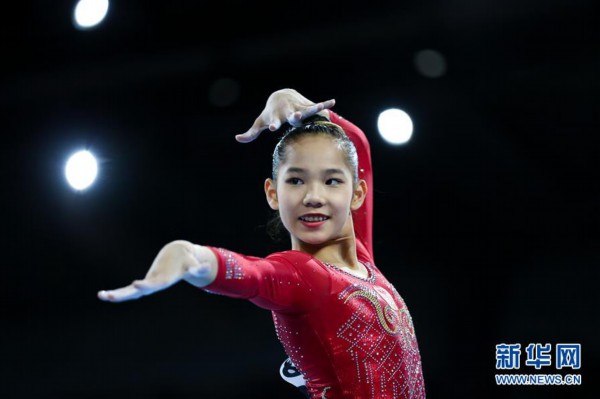 （体育）（15）体操——世锦赛女子团体决赛:中国队位列第四