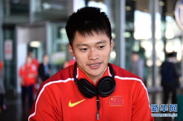 （体育）（2）田径——世锦赛：中国队部分成员回国