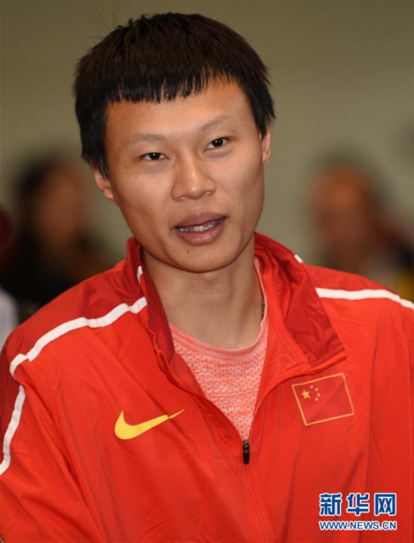 （体育）（7）田径——世锦赛：中国队部分成员回国