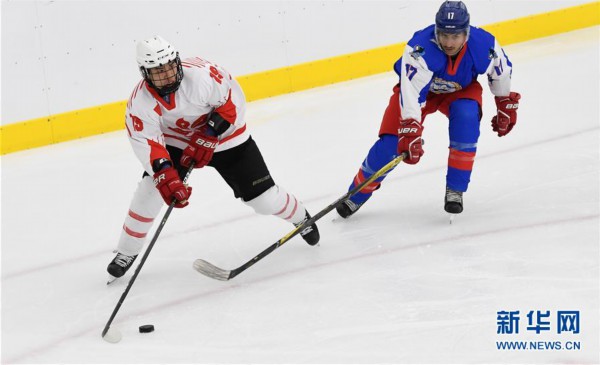 （体育）（4）冰球——北京2022冬奥会男子资格赛：中国香港胜科威特