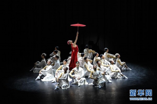 （国际）（5）中国东方歌舞团大型舞蹈《国色》亮相智利