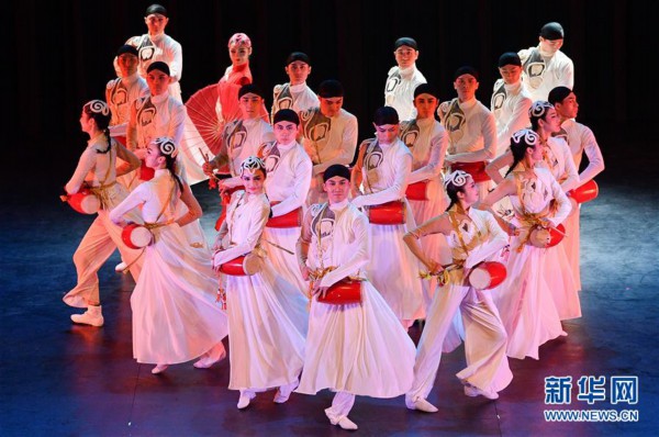 （国际）（3）中国东方歌舞团大型舞蹈《国色》亮相智利