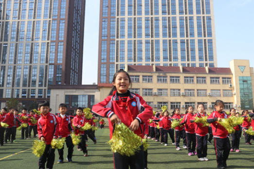 临沂金雀山小学六一图片