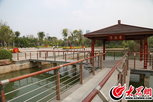 罗庄建成临沂首个社会主义核心价值观主题公园 已投入使用