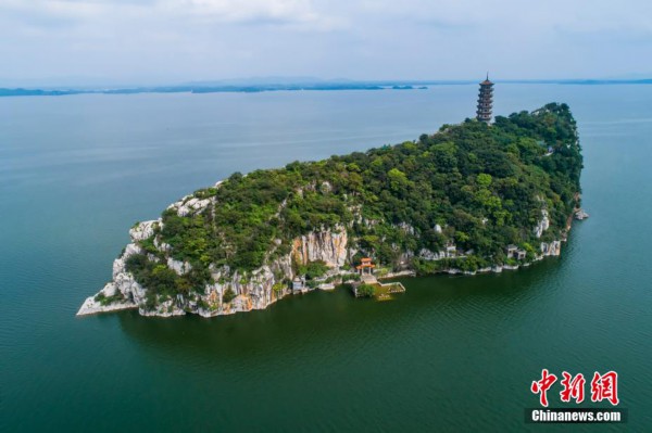 巢湖鞋山岛图片