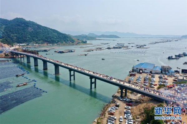 （社会）（1）福建霞浦东安岛海防大桥正式通车