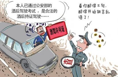 酒驾许可证亮瞎眼 网友：醉酒雷人不浅（组图）